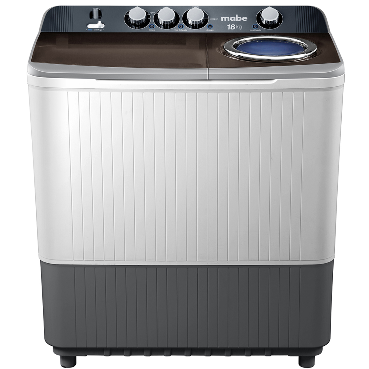Lavadora Mabe Semiautomatica 18kg / LMDX8124HBAB0